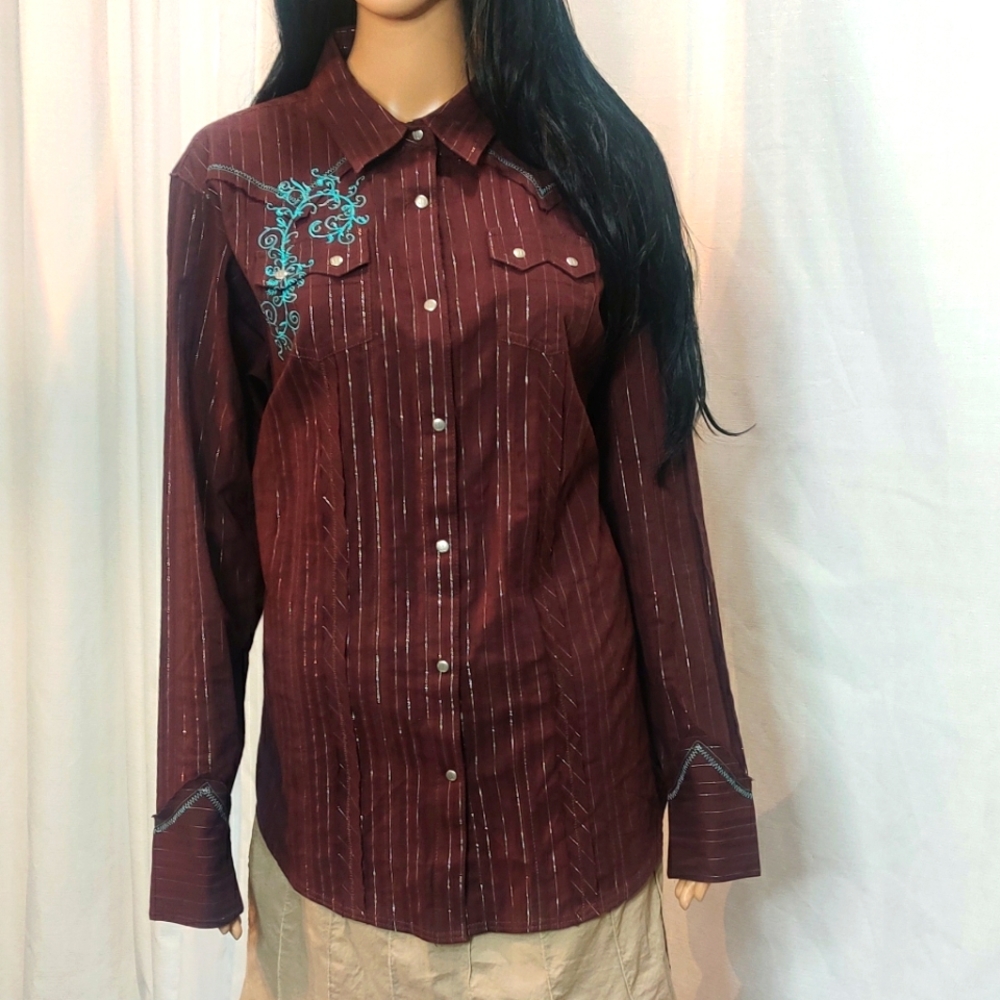 Cowgirl button shirt